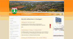 Desktop Screenshot of knetzgau.de